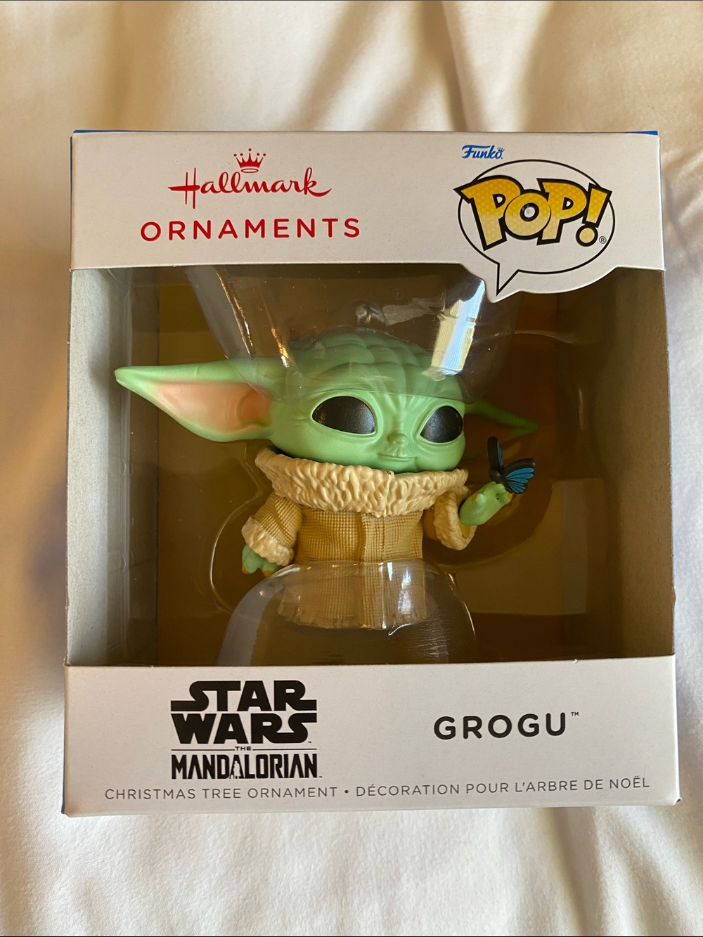 Hallmark Grogu Funko Pop! Star Wars Mandalorian Ornament